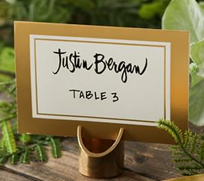 Table Numbers & Place Card Holders